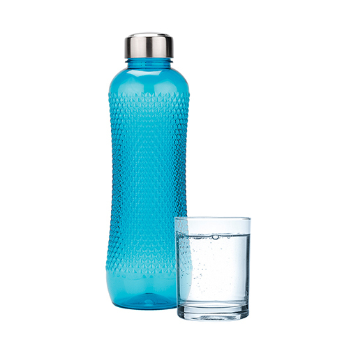 Pink New Honey Comb Water Bottle With Ss Cap