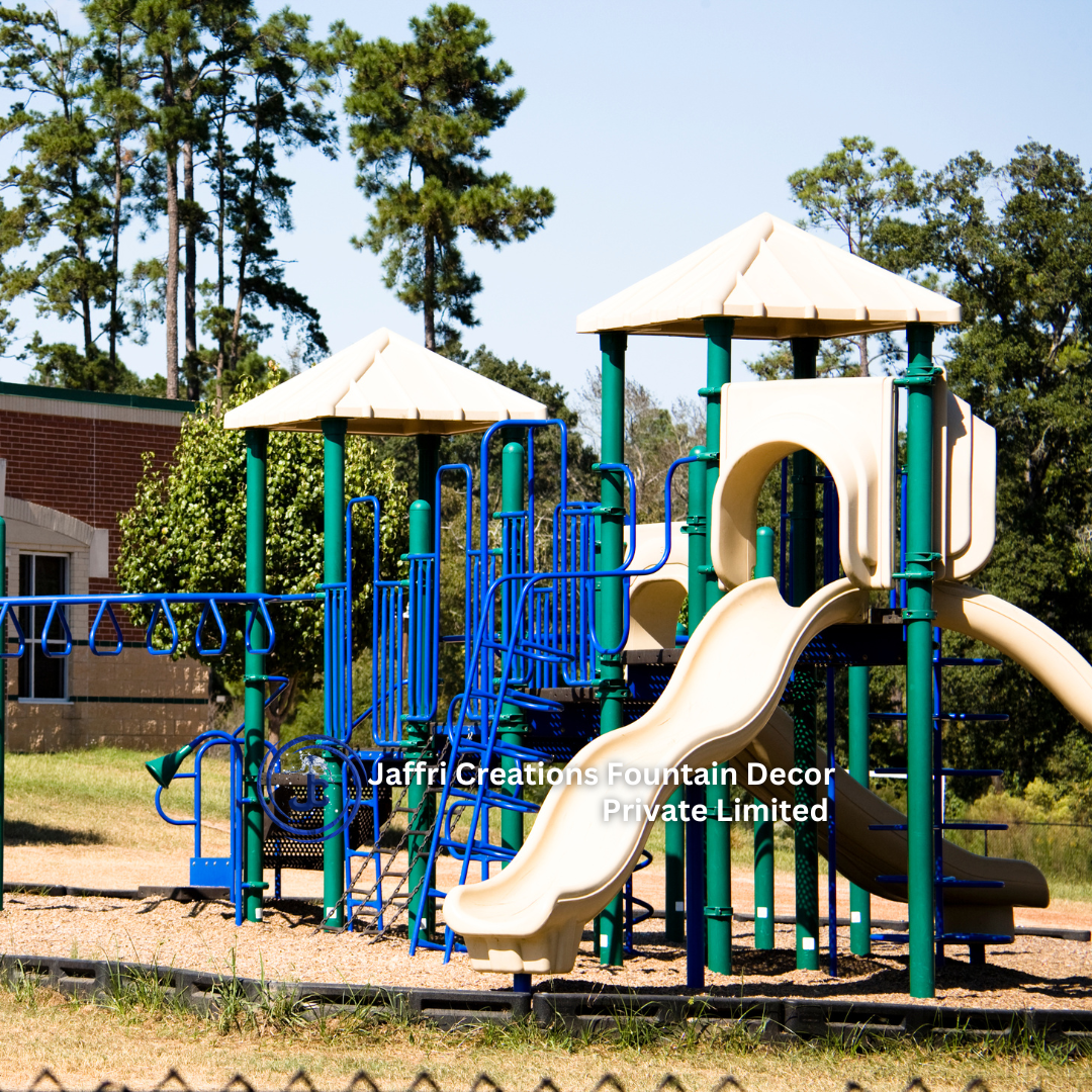 Outdoor Playground Slide - Durable Plastic, Vibrant Colors , Safe Design For Kids Fun