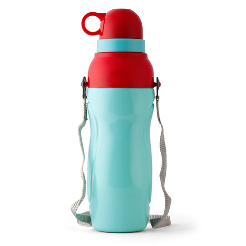 Spin Water Bottle 650 Ml - Color: Red