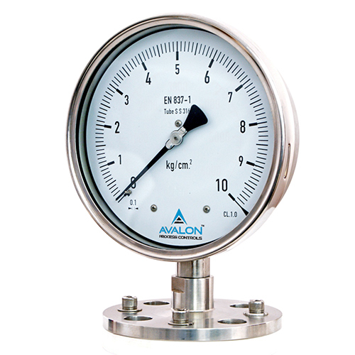 Silver Diaphragm Type Pressure Gauge