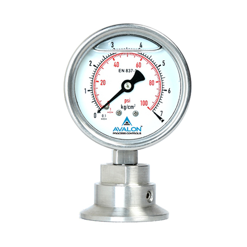 Silver Diaphragm Type Pressure Gauge
