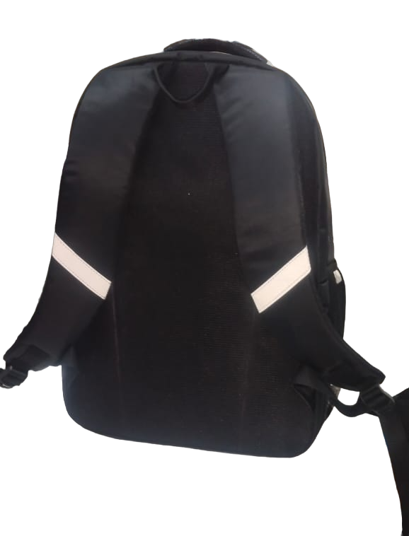 School Backpack - 25l Capacity, 19-inch Size, Durable Polyester Material | Padded Adjustable Straps, Side Mesh Bottle Holder, Customized Design