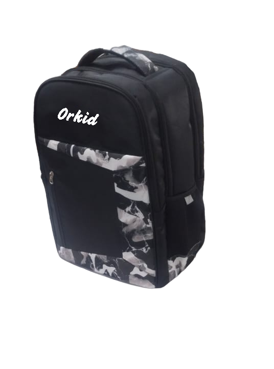 School Backpack - 25l Capacity, 19-inch Size, Durable Polyester Material | Padded Adjustable Straps, Side Mesh Bottle Holder, Customized Design