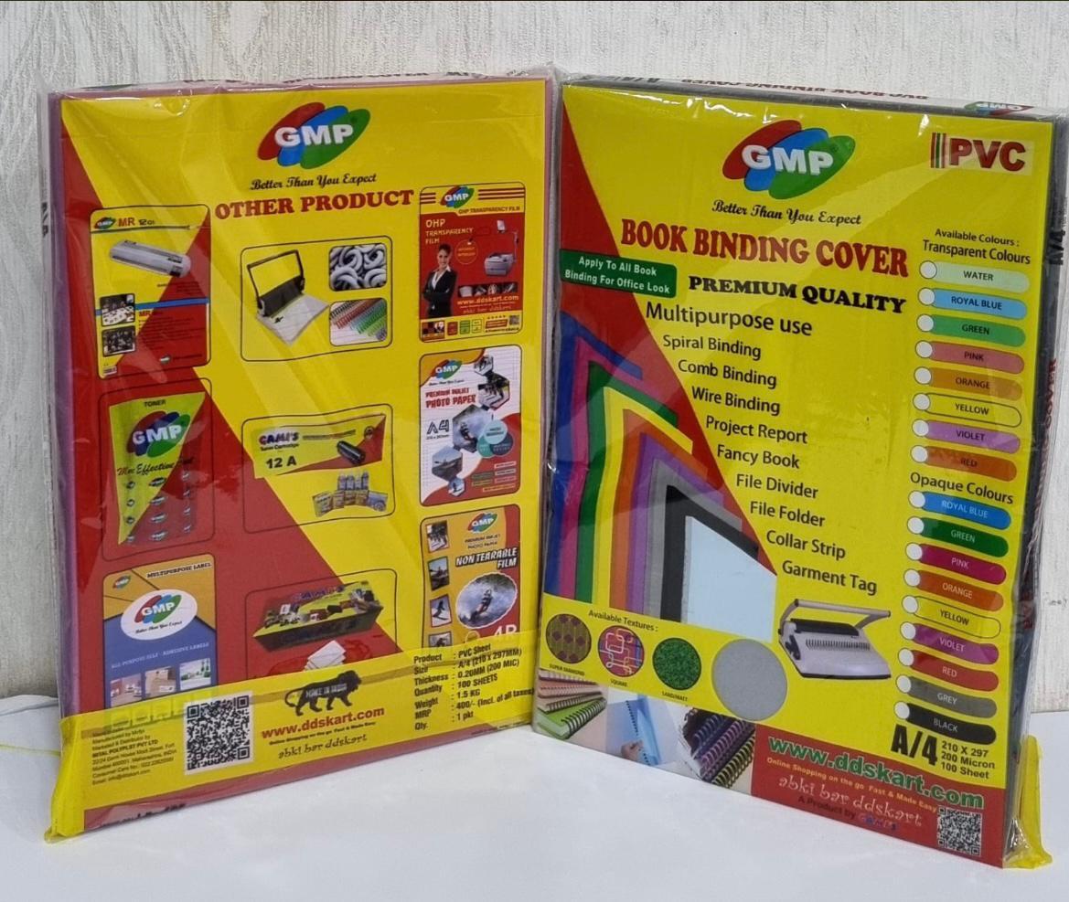 Gmp A4 Pvc Book Binding Sheet Super Diamond