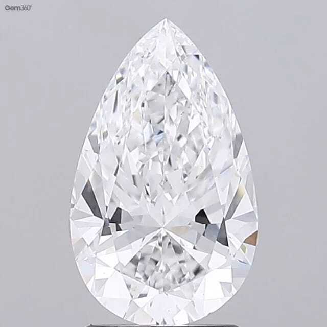 Pear Shape - Diamond Clarity: Vs1