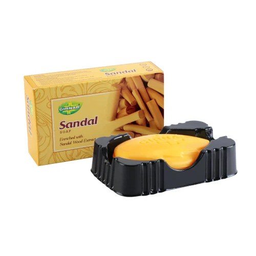 Sandal Soap 100gm - Color: Brown