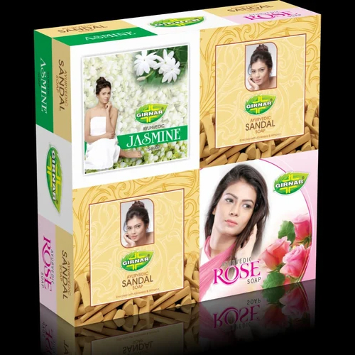 Combo Pack 600gm (150gm X 4) Rose Soap - Ingredients: Herbal