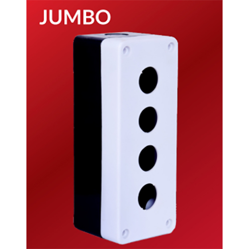 White 506 Jumbo Push Button