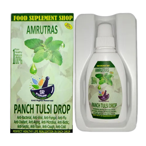 30ml Amrutras Panch Tulsi Drop Age Group: For Adults