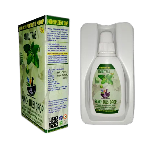 30ml Amrutras Panch Tulsi Drop Age Group: For Adults
