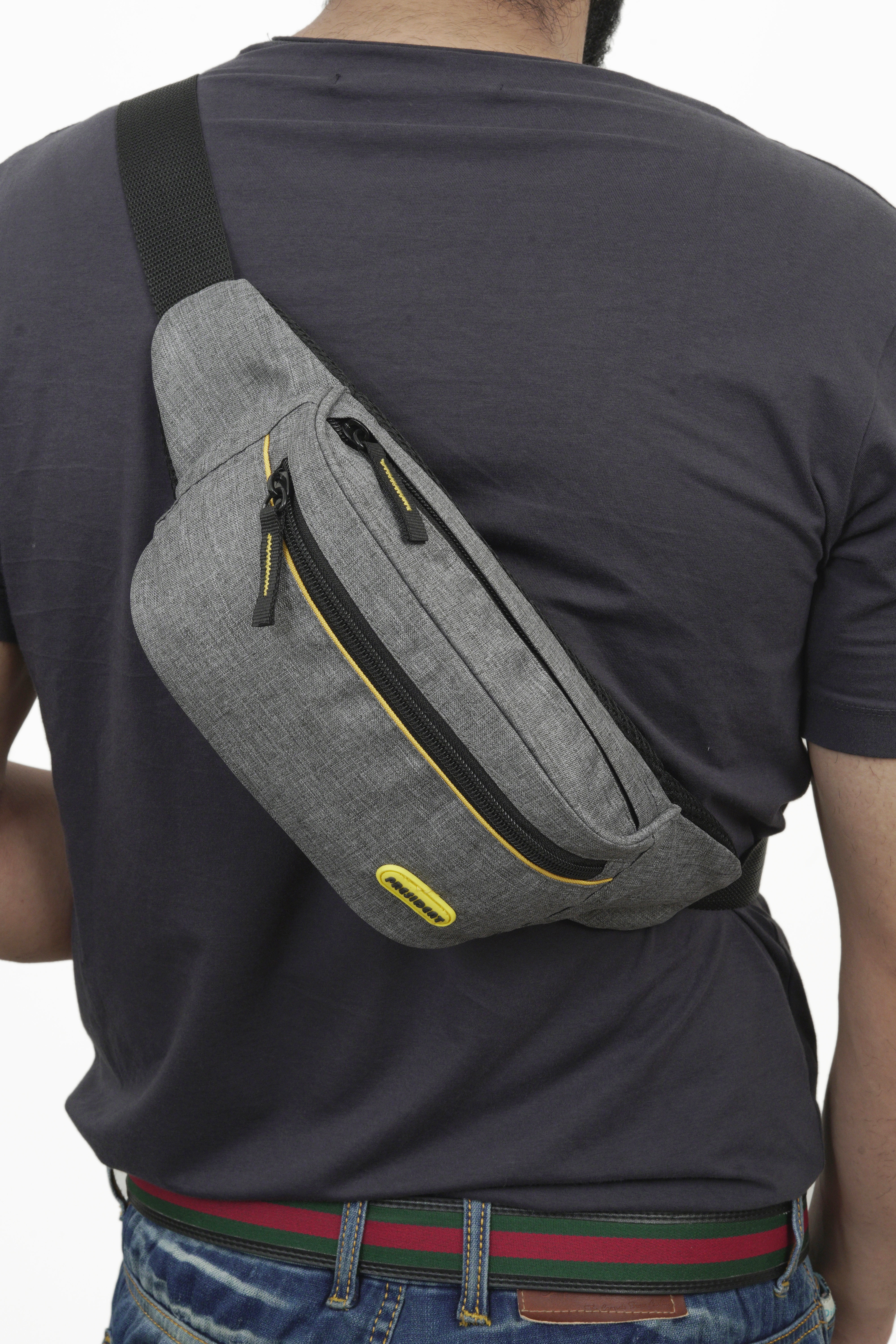 Waist P 05 Pouch Bag - Synthetic Pu Material, Red Color | Versatile Storage Solution For Essentials, Ideal For On-the-go Use