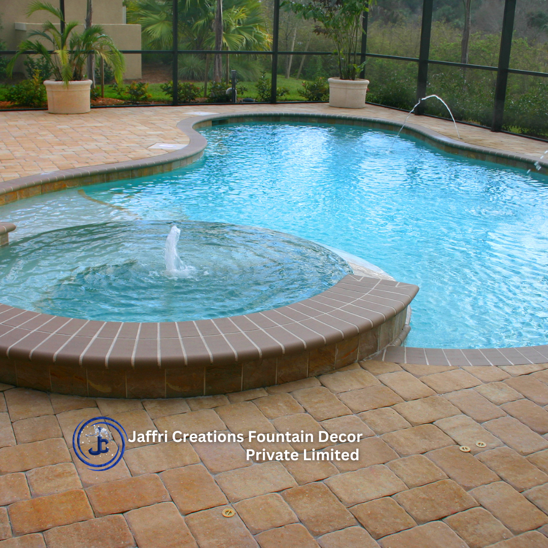 Outdoor Swimming Pool - Abs Material 3.5' To 8' Depth Range Blue Color | Designed For Residential Relaxation And Versatile Usage In Private Bungalows And Apartments