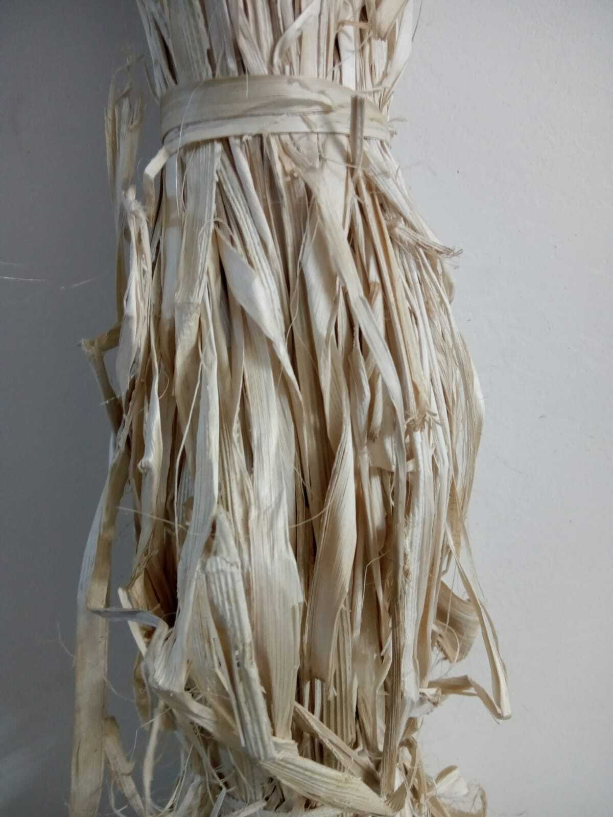 Dried Banana Stem - Natural White | Raw Material, Light In Weight, Recycled, Quick Dry, Moisture-absorbent, Durable, Open End