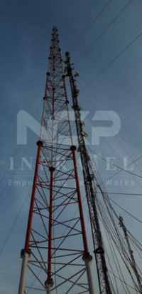 3 लेग जीआई सेल्फ सपोर्टिंग टॉवर मास्ट लाइटिंग: इलेक्ट्रिकल