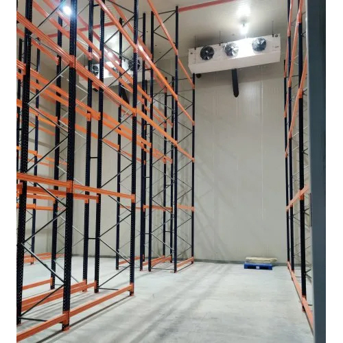 Orange-blue Cold Storage Racking System