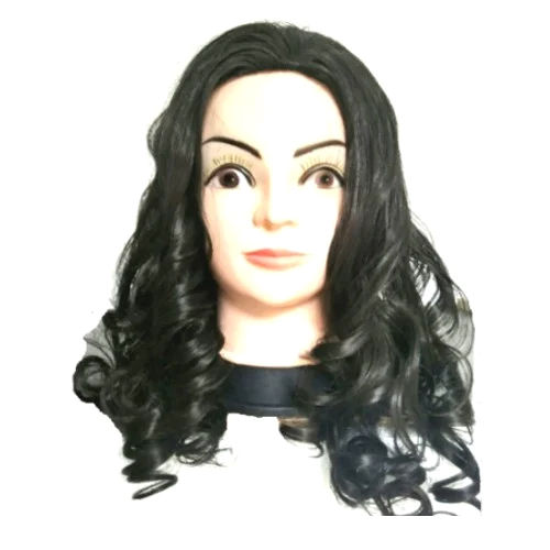 Black Ladies Synthetic Curly Hair Wigs