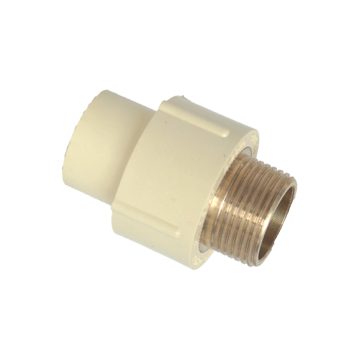 Brass Mta - Upvc, 1/2 To 3 Inch Size, Off-white Color, Male Connection, 5-10 Mm Thickness, Warranty Included