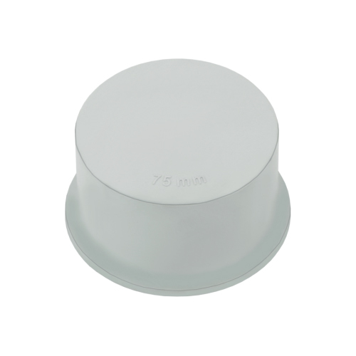 Pvc Endcap - 1/2" To 3" Diameter, High Working Pressure, 2-5 Mm Thickness, White Color