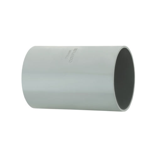 Pvc Coupler - 1 Inch, Grey Round Pvc Connection | Weather Proof, Box Packaging, Minimum Order Of 500 Pieces