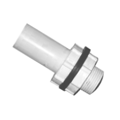 Pipe Tank Nipple - UPVC, Size 1/2-2 Inch, Color White | Round Shape, Includes Warranty