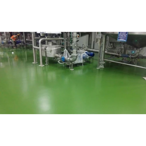 Epoxy Coving Services - Epoxy Resin, Glossy Finish, Green Color, Durable Protection | Seamless Floor-wall Transitions, Hygienic & Easy Maintenance