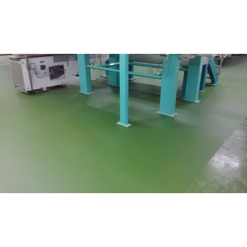 Epoxy Coving Services - Epoxy Resin, Glossy Finish, Green Color, Durable Protection | Seamless Floor-wall Transitions, Hygienic & Easy Maintenance
