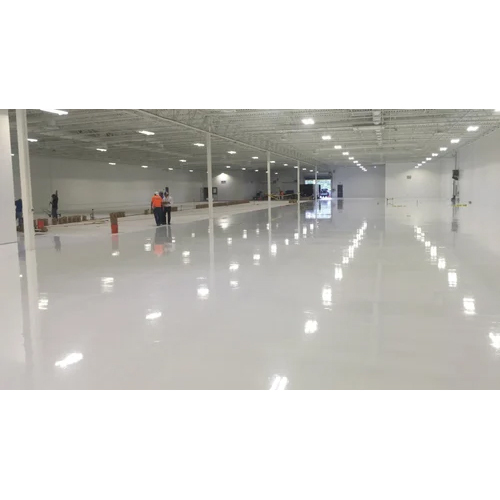 Esd Flooring Service - Epoxy Material, 1/8 Inch Thickness, White Color | Durable, Chemical Resistance, 5-year Warranty, Static Charge Dissipation