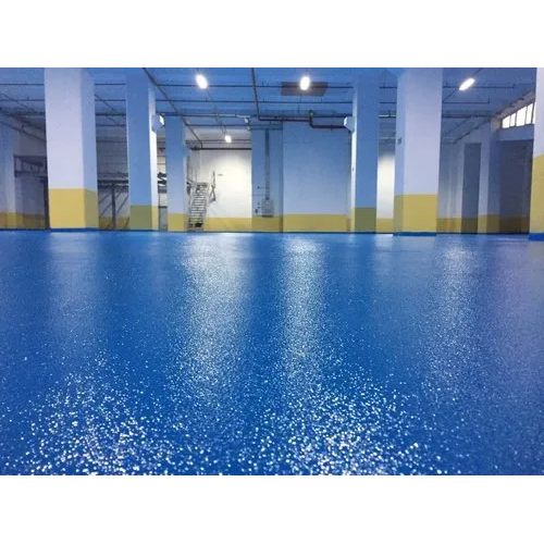 Epoxy Polyurethane Flooring - 1-3 Mm Thickness, Glossy & Matte Finish, Chemical & Uv Resistant, 5-10 Years Warranty