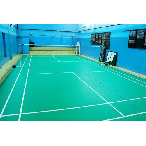 Badminton Court Flooring Service By Saikrupa Enterprises