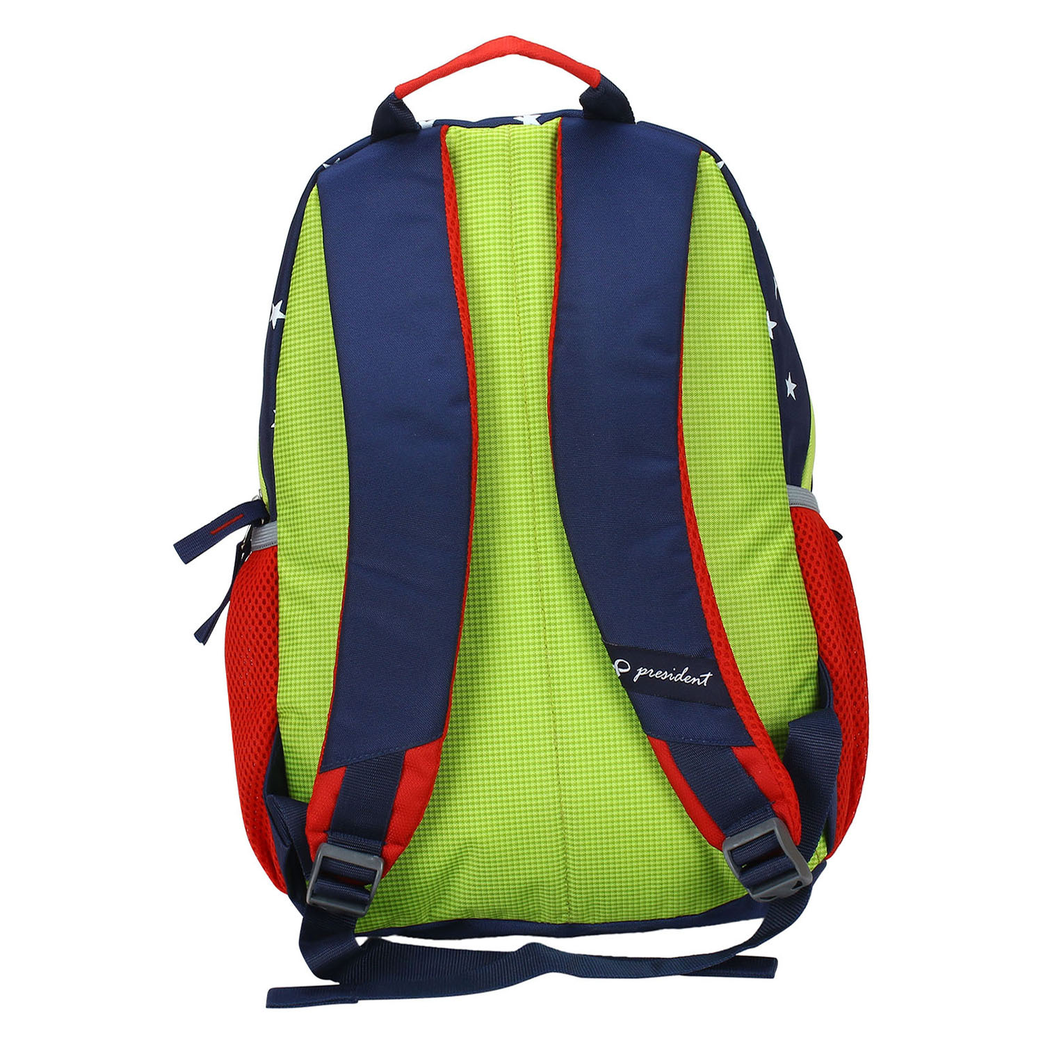 Junior Backpack - Polyester, 16x12x5 Inches, Lime Green | Comfortable, Durable, Lightweight, Spacious, Multiple Pockets, Padded Straps, 20l Capacity