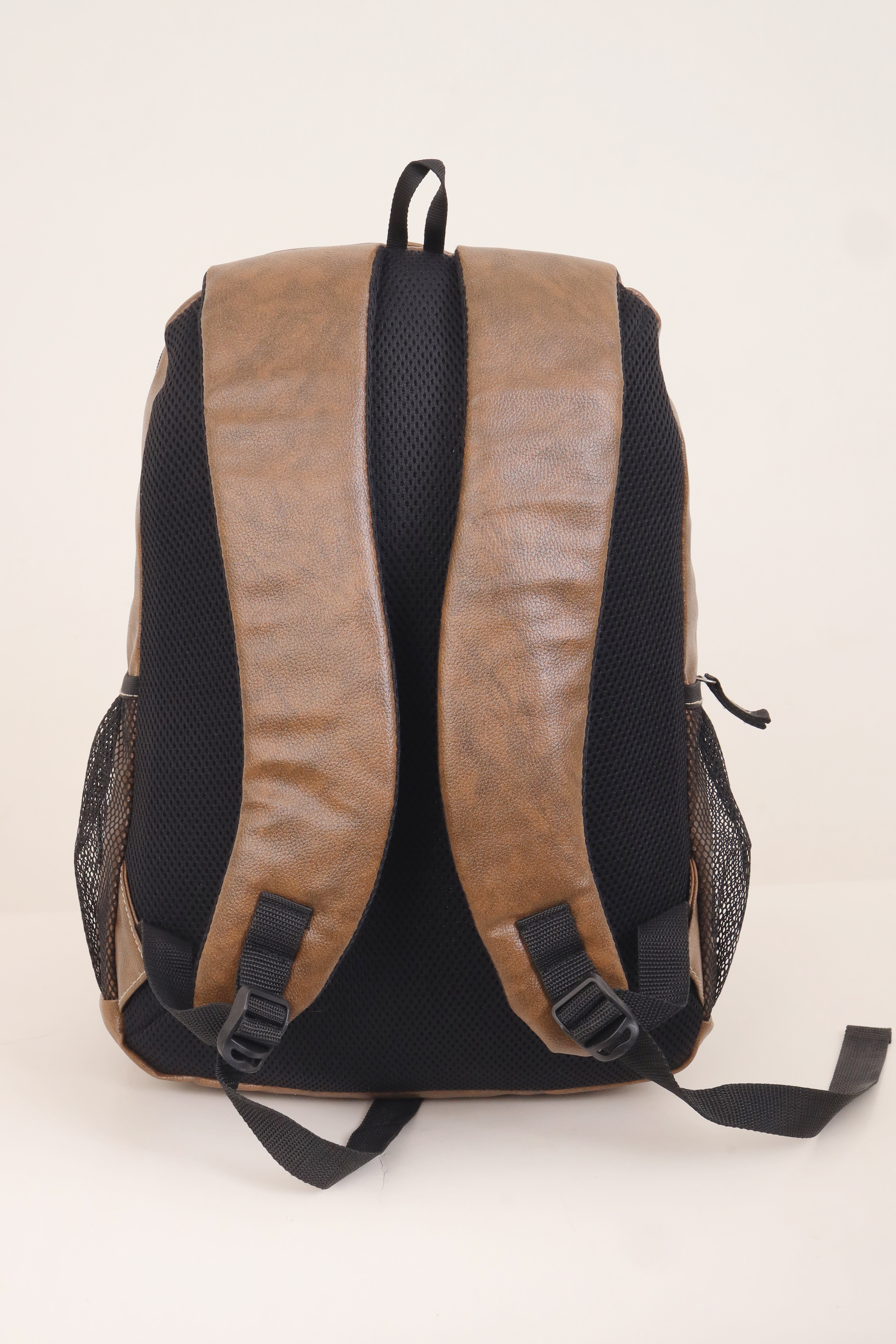 Pu Backpack - Color: Brown