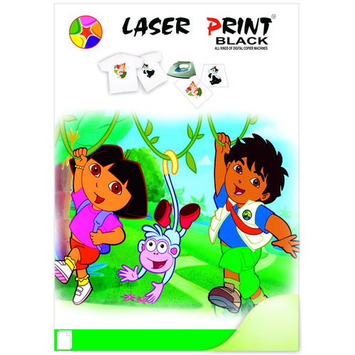T-shirt Transfer Papers - High-Quality Paper, A4 Size, Classic White Color | Plain Style for Industrial & Commercial Printing Applications