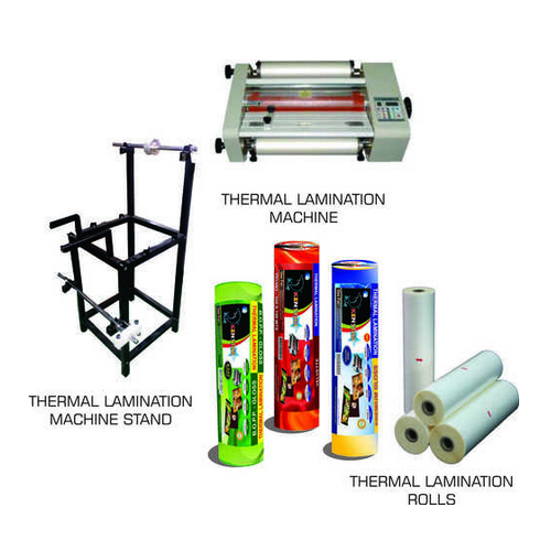 Thermal Lamination Film - Laminated Material, Transparent Color | Glossy Surface, Heat-Activated for Durable Print Protection