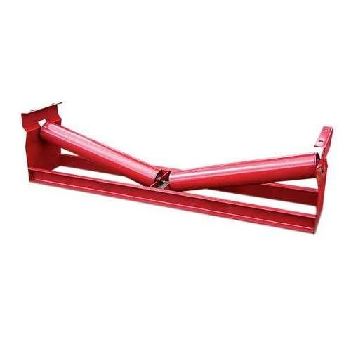 Red Ms Industrial Conveyor Idler