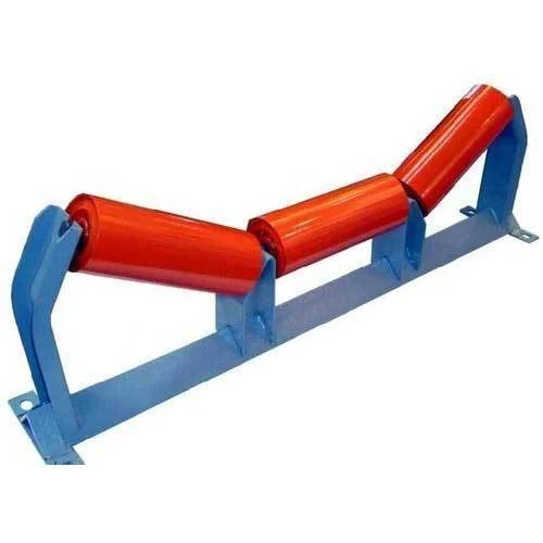 Blue And Red Ms Conveyor Idler