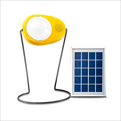 Sun King Boom Portable 3 In 1 Solar Lamp With Inbuilt Fm And Usb Mobile Charging Solar Emergency Light - Cable Length: 5 Meters (Solar Panel Cable) Meter (M)
