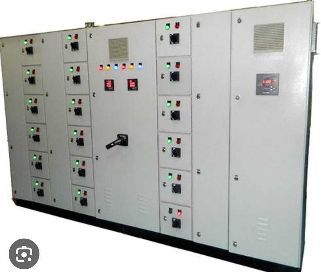Automatic Power Factor Correction Panel - Metal Base, Painted Finish | Durable Metal Material And Efficient Power Management