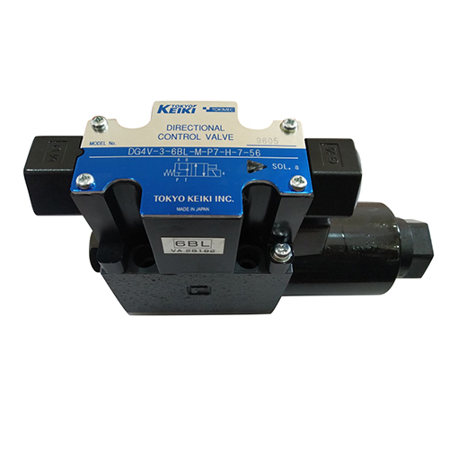 Industrial Directional Control Valve - Color: Black