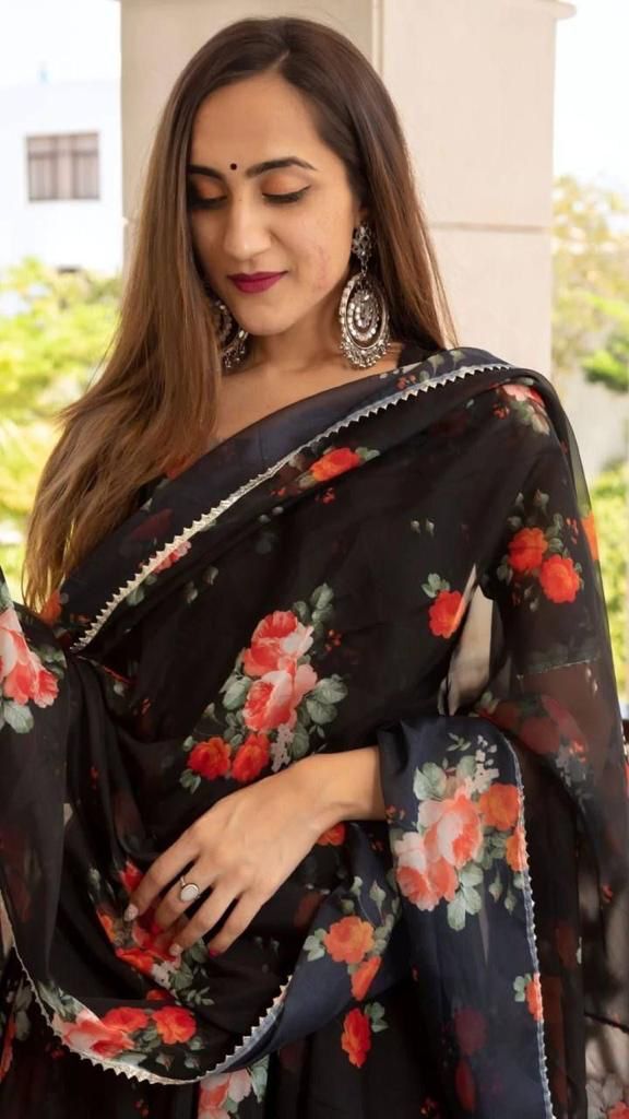 Maxy Gown With Dupatta
