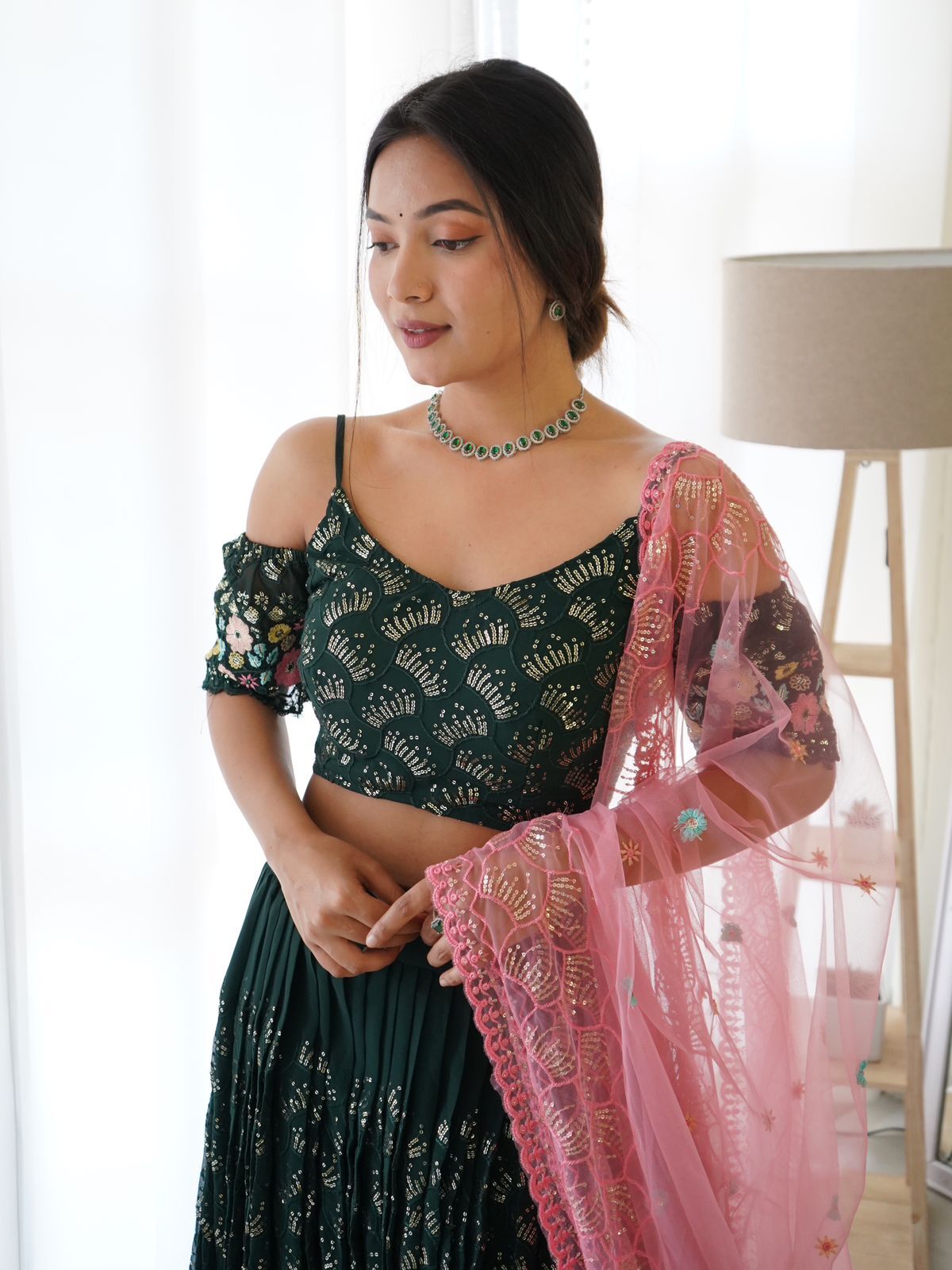Embroidered Lehenga Choli