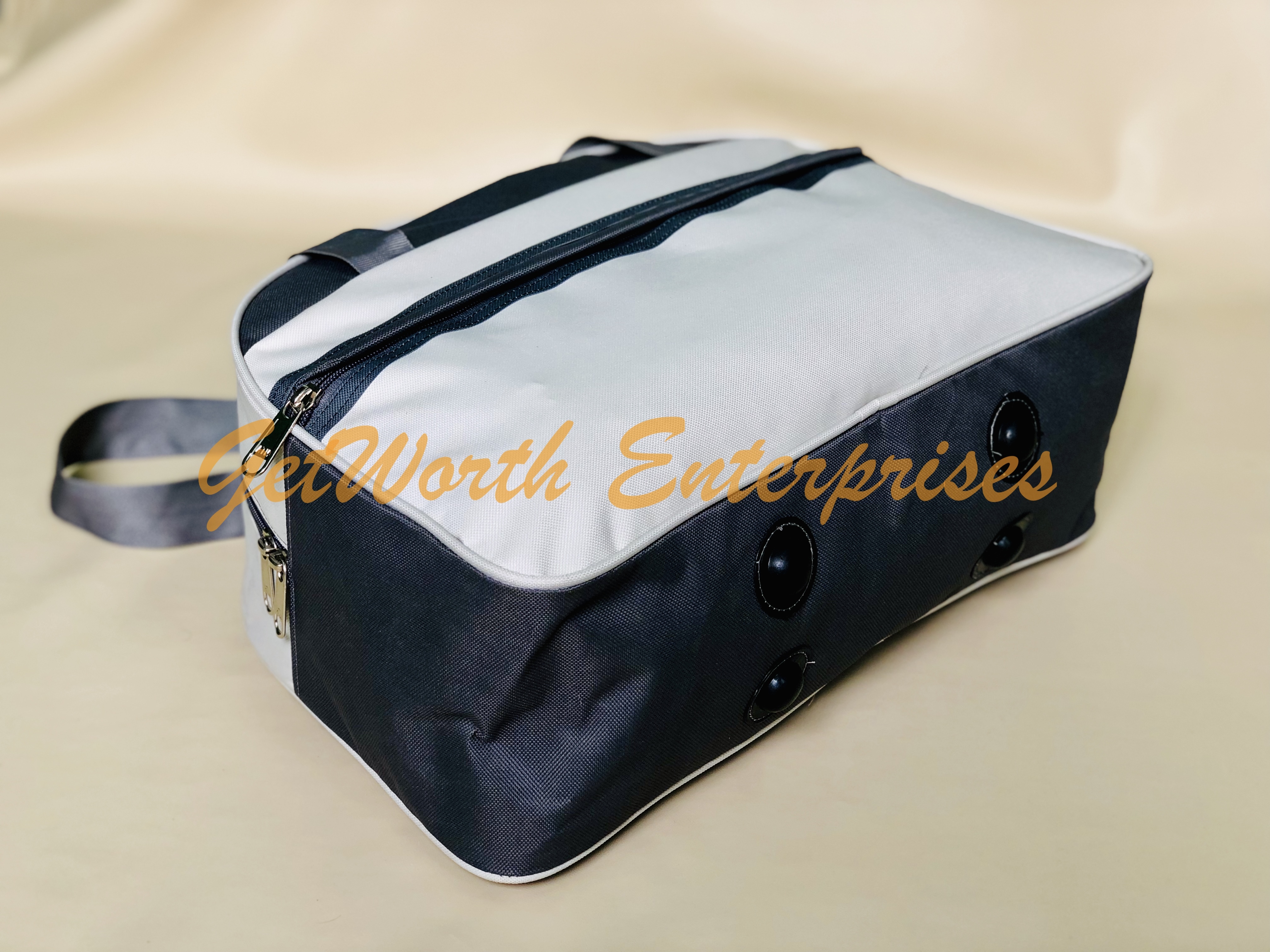 White Complimentary Travel Bag