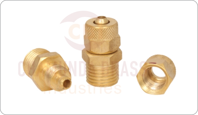 Brass Connector - High Pressure Rating, Wide Temperature Range, Npt Thread Type | Durable, Corrosion-resistant, Easy Installation, Versatile Design