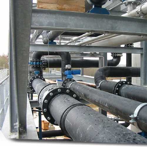 Plumbing Piping System - Iron Material, 6 Meter Length, 2-18 mm Thickness | Durable and Versatile for Various Plumbing Applications