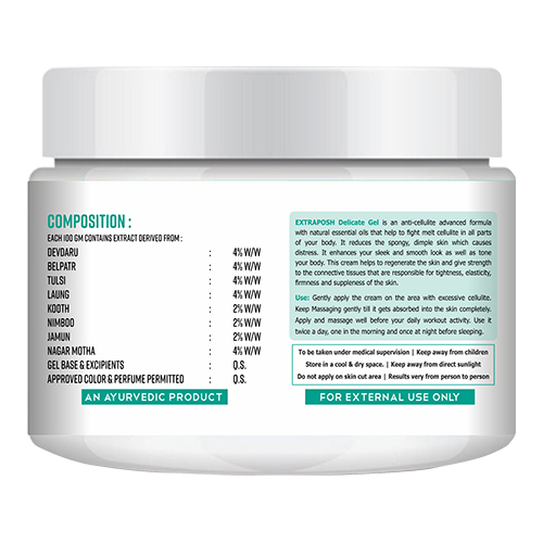 50gm Ayurvedic Shape Up Gel Age Group: For Adults