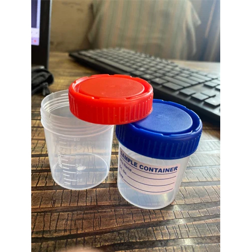 60ml Urine Container - Color: Transparent