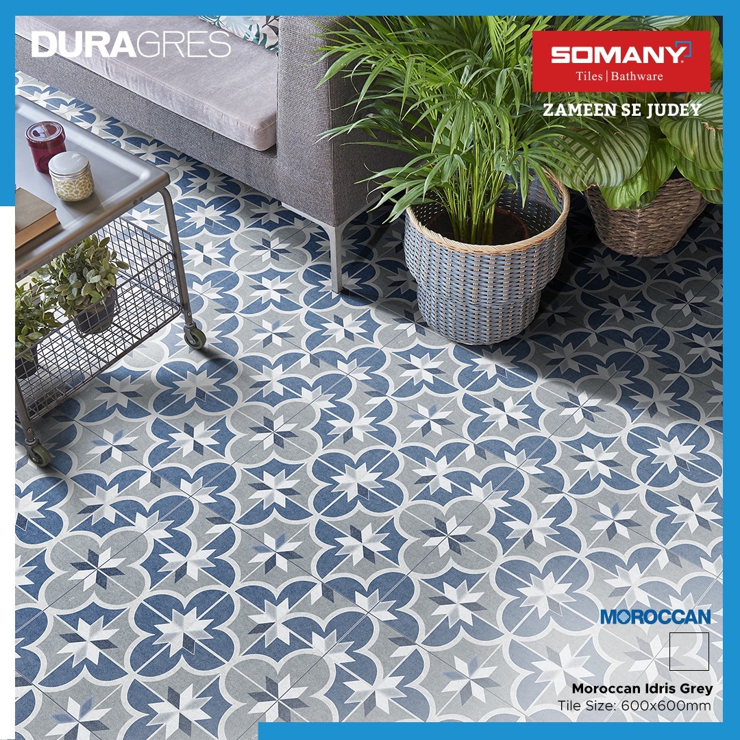 600x600 Sm021 - Vitrified Tiles, 9mm Thickness, Water Absorption 0.5% | Acid-resistant, Antibacterial, Wear-resistant, Non-slip, Rustic Finish