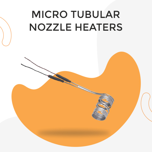 Silver / Grey Micro Tubular Nozzle Heaters