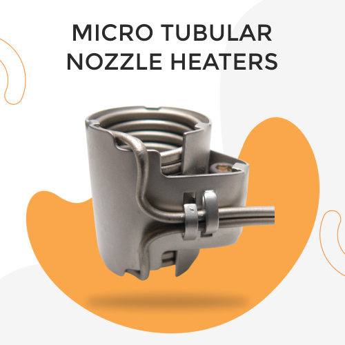 Silver / Grey Micro Tubular Nozzle Heaters