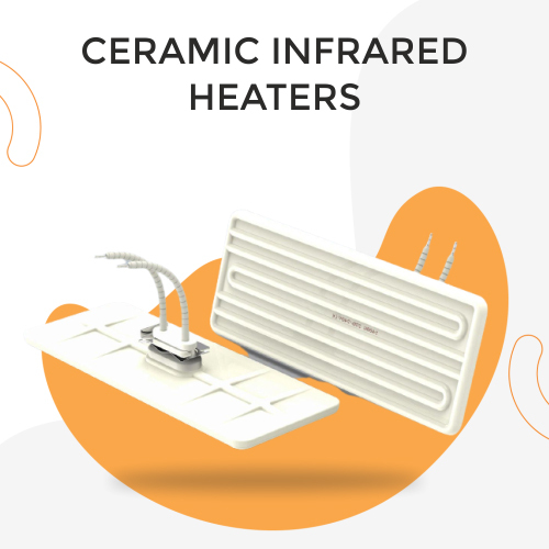 Silver / Grey Ceramic Infrared Heaters