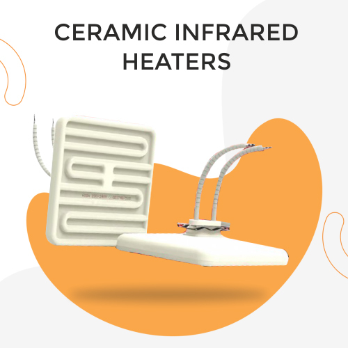 Silver / Grey Ceramic Infrared Heaters